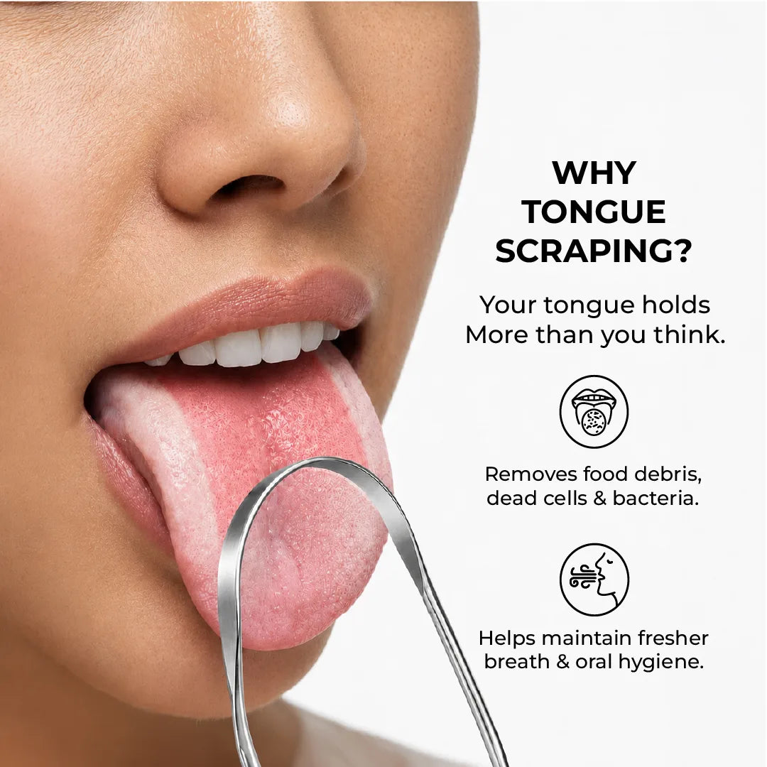OG Stainless Steel Tongue Cleaner