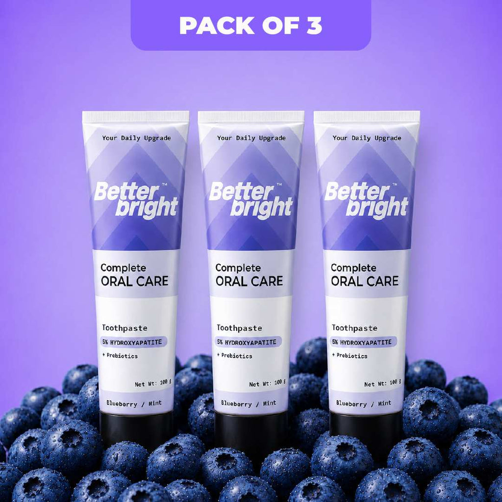 Better Bright Blueberry Mint toothpaste 3-pack