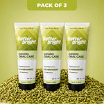Better Bright Fennel Mint toothpaste 3-pack