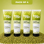 Better Bright Fennel Mint toothpaste 4-pack