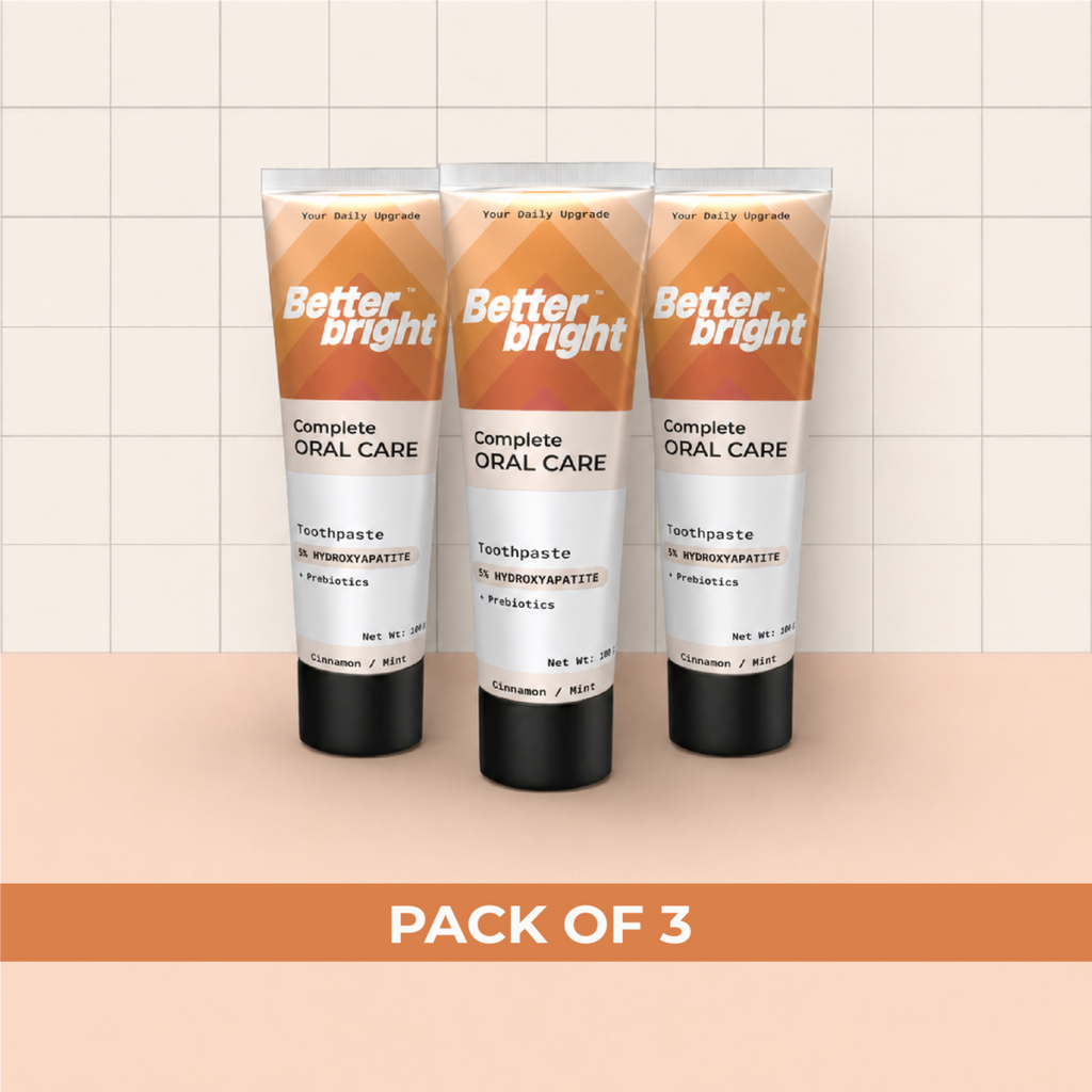 Better Bright Cinnamon Mint toothpaste 3-pack