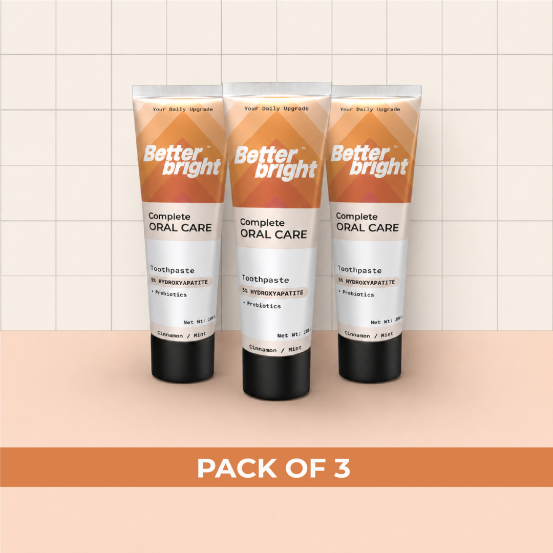 Better Bright Cinnamon Mint toothpaste 3-pack